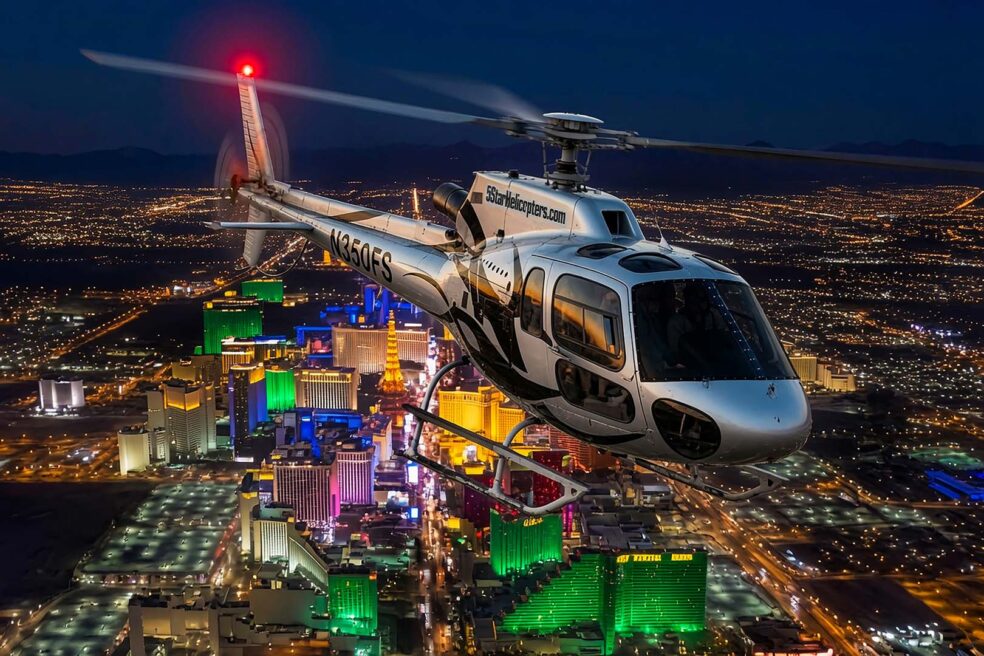 LAS VEGAS BY NIGHT – HELICOPTER RIDE